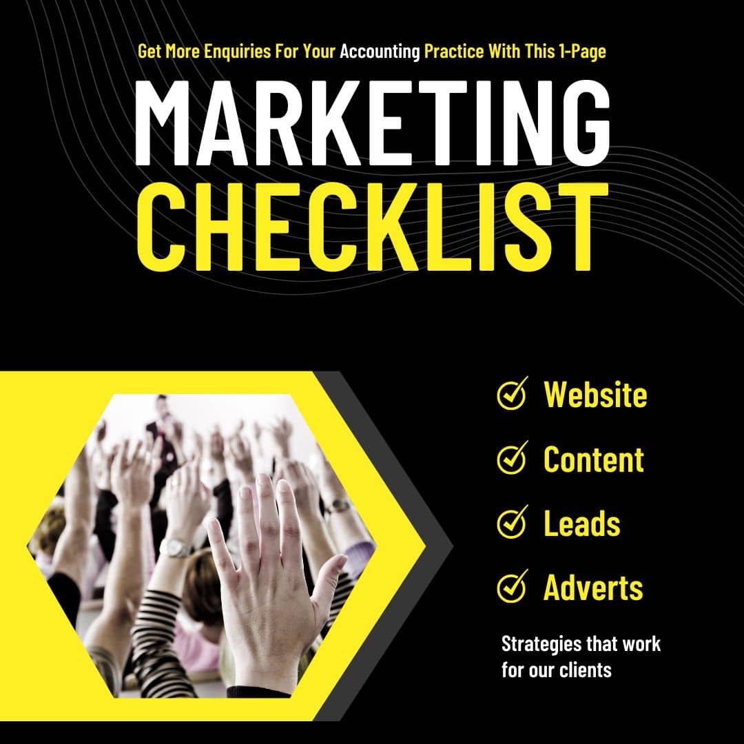 marketing checklist for accountants