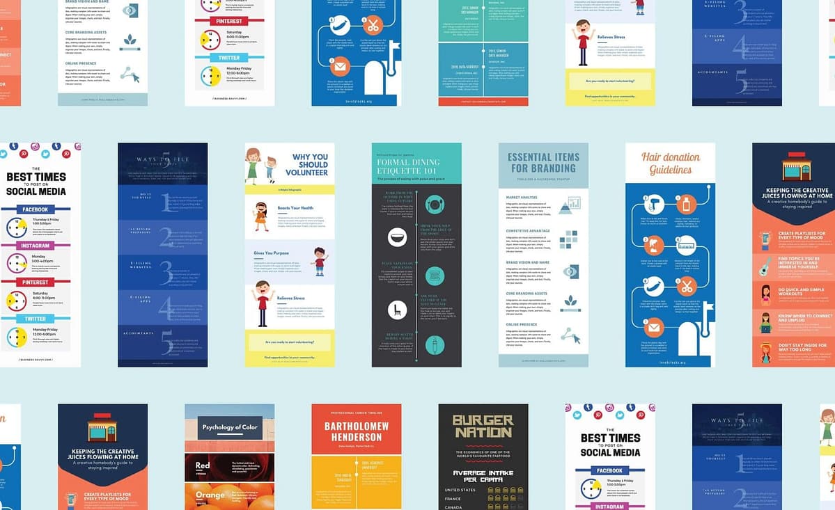 infographic content templates